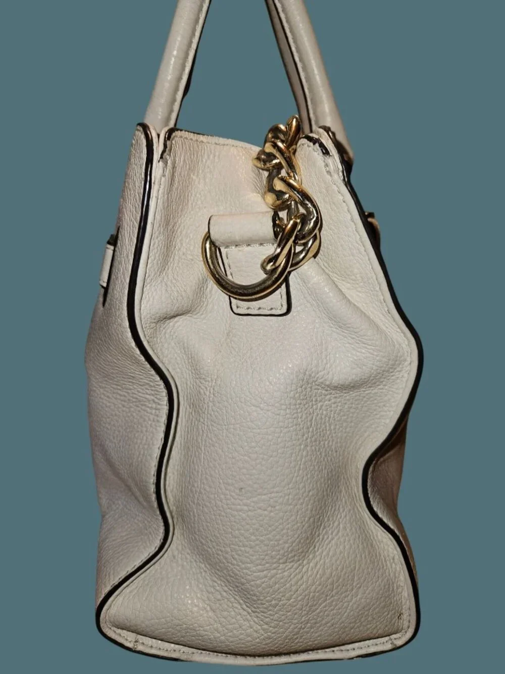 Michael Kors Hamilton East West Satchel Double Handle Tote Bag